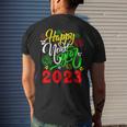New Years Eve Party Supplies Kids Nye 2023 Happy New Year V6 Mens Back Print T-shirt Gifts for Him