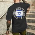 Nie Wieder Ist Jetzt Unterstützung Für Jeden Und Israel T-Shirt mit Rückendruck Geschenke für Ihn