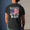 Not Just A Veteran Dad Son Daughter Veterans Day Gif Mens Back Print T-shirt Gifts for Him