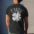 O'brien St Patrick's Day Irish Family Last Name Matching Men's T-shirt Back Print Gifts for Him