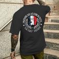 Oi Antiracist Sharp France T-Shirt mit Rückendruck Geschenke für Ihn