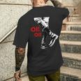 Oi Oi Ska Street Punk Hardcore Punk T-Shirt mit Rückendruck Geschenke für Ihn