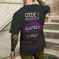 Oide Schleich Di Austria Spült I T-Shirt mit Rückendruck Geschenke für Ihn