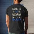 I Once Protected Her Proud Us Air Force Dad Mens Back Print T-shirt Gifts for Him
