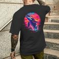 Orca Atardecer Camiseta Hombre Estampado Espalda Regalos para él