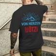 Ötzi-Gerhard-Friedle T-Shirt mit Rückendruck Geschenke für Ihn