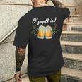 O´Zapft Is October Festival T-Shirt mit Rückendruck Geschenke für Ihn