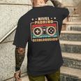 Padrino Nivel Padrino Desbloqueado Camiseta Hombre Estampado Espalda Regalos para él