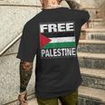 Palestina Bandera Palestina Free Palestine Gaza Sin Mangas Camiseta Hombre Estampado Espalda Regalos para él