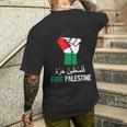 Palestine Grip Bandera De Palestina Libre De Alquds Camiseta Hombre Estampado Espalda Regalos para él