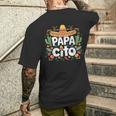 Papa Cito Cinco De Mayo Father's Day Fiesta Squad Men's T-shirt Back Print Gifts for Him