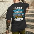 Papa Ich Habeersucht Das Perfekte Geschenk Zu Finden T-Shirt mit Rückendruck Geschenke für Ihn