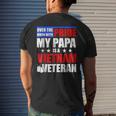 My Papa Is A Vietnam Veteran For Kids Mens Back Print T-shirt Gifts for Him