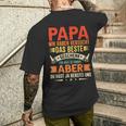 With Papa Wir Habenersucht Das Perfekte Papa Undater Motif T-Shirt mit Rückendruck Geschenke für Ihn