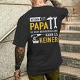 Papaater Nicht Reparieren Kann Saying Father's Day T-Shirt mit Rückendruck Geschenke für Ihn