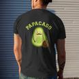 Papacado For New Dad Or Daddy Announcement Mens Back Print T-shirt Gifts for Him