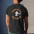 Party At The Goat House Mens Back Print T-shirt Gifts for Him