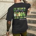 My Patients Are My Lucky Charms Nicu St Patrick's Day Men's T-shirt Back Print Gifts for Him
