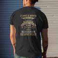 Peer Support Specialist Forever Job Title Shirts Mens Back Print T-shirt Gifts for Him