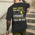 Some People Call Me A Lineman Men's T-shirt Back Print Gifts for Him