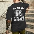 Pfalz Der Tut Nix Der Will Nur Schorle Dubberglas Pfalzkind T-Shirt mit Rückendruck Geschenke für Ihn