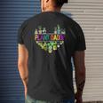 Plant Daddy Succulent Cactus Gardeners Plant Father's Day Mens Back Print T-shirt Gifts for Him