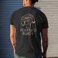 Player 3 Ready In Combo With Player 1 2 And 4 Gamer Mens Back Print T-shirt Gifts for Him