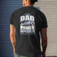 Power Soccer Proud Dad Soccer Player Mens Back Print T-shirt Gifts for Him