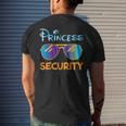 Princess Security Perfects Presents For Dad Or Boyfriend Mens Back Print T-shirt Gifts for Him