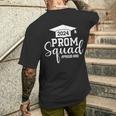 Prom Squad 2024 Graduation Prom Class Of 2024 Proud Brother Men's T-shirt Back Print Gifts for Him