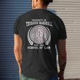Property Of Thurgood Marshall Est 1946 School Of Law Mens Back Print T-shirt Gifts for Him