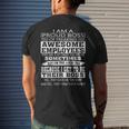 I Am A Proud Boss Of Freaking Awesome Employees V2 Mens Back Print T-shirt Gifts for Him
