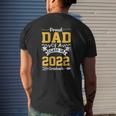 Proud Dad Of Class Of 2022 Graduate Senior 22 Mens Back Print T-shirt Gifts for Him