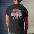 I Am Proud To Be A Firefighter & A Dadfor Father Mens Back Print T-shirt Gifts for Him