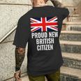 Proud New British Citizen British Citizen Men's T-shirt Back Print Gifts for Him