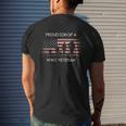 Proud Son Of A World War 2 Veteran Mens Back Print T-shirt Gifts for Him