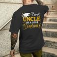 Proud Uncle Of A 2024 Graduate Last Day Of School Family Men's T-shirt Back Print Gifts for Him