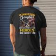 Proud Vietnam Veteran's Daughter I Was Raised By Mine Mens Back Print T-shirt Gifts for Him