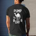 Pump Day Gym Mens Back Print T-shirt Gifts for Him