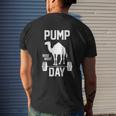 Pump Day Gym Workout Mens Back Print T-shirt Gifts for Him