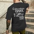 Quinceañera Cruise Squad 2024 Holiday Trip Family Matching Men's T-shirt Back Print Gifts for Him