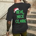 Real Nice Clark Men's T-shirt Back Print Funny Gifts