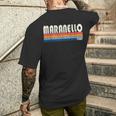 Retro Vintage 70S 80S Style Maranello Italy T-Shirt mit Rückendruck Geschenke für Ihn