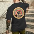 Retro Vintage Drummer T-Shirt mit Rückendruck Geschenke für Ihn
