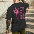 Rhythmische Sportgymnastik Gymnastik Gymnastin Mit Ball T-Shirt mit Rückendruck Geschenke für Ihn