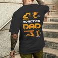 Robotik Papa T-Shirt mit Rückendruck Geschenke für Ihn