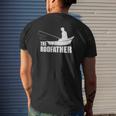 The Rodfather Nature Lover And Fisher Mens Back Print T-shirt Gifts for Him