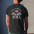 This Is How We Roll Canada Freedom Convoy 2022 Ver2 Mens Back Print T-shirt Gifts for Him