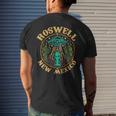 Roswell Nm 1947 Roswell Aviation New Mexico 51 Mens Back Print T-shirt Gifts for Him