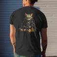 Rpg Gaming Role Playing D20 Tabletop Games Rpg Gamer Men's T-shirt Back Print Gifts for Him
